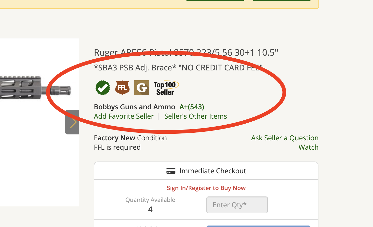 buy guns online using GunBroker