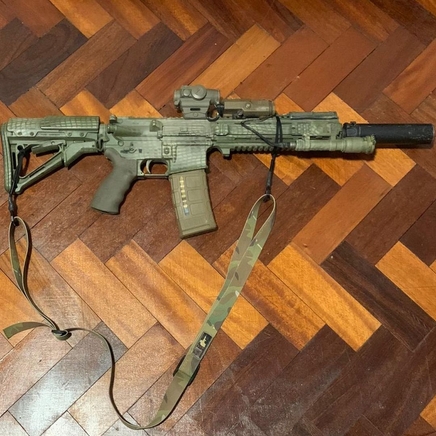 The Christian Craighead Rifle used in Nairobi