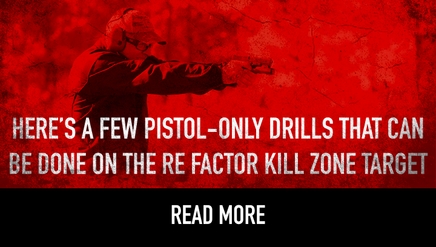 Pistol-Only Drills for Kill Zone Target