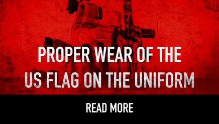 Proper Wear Of The US Flag On The Uniform