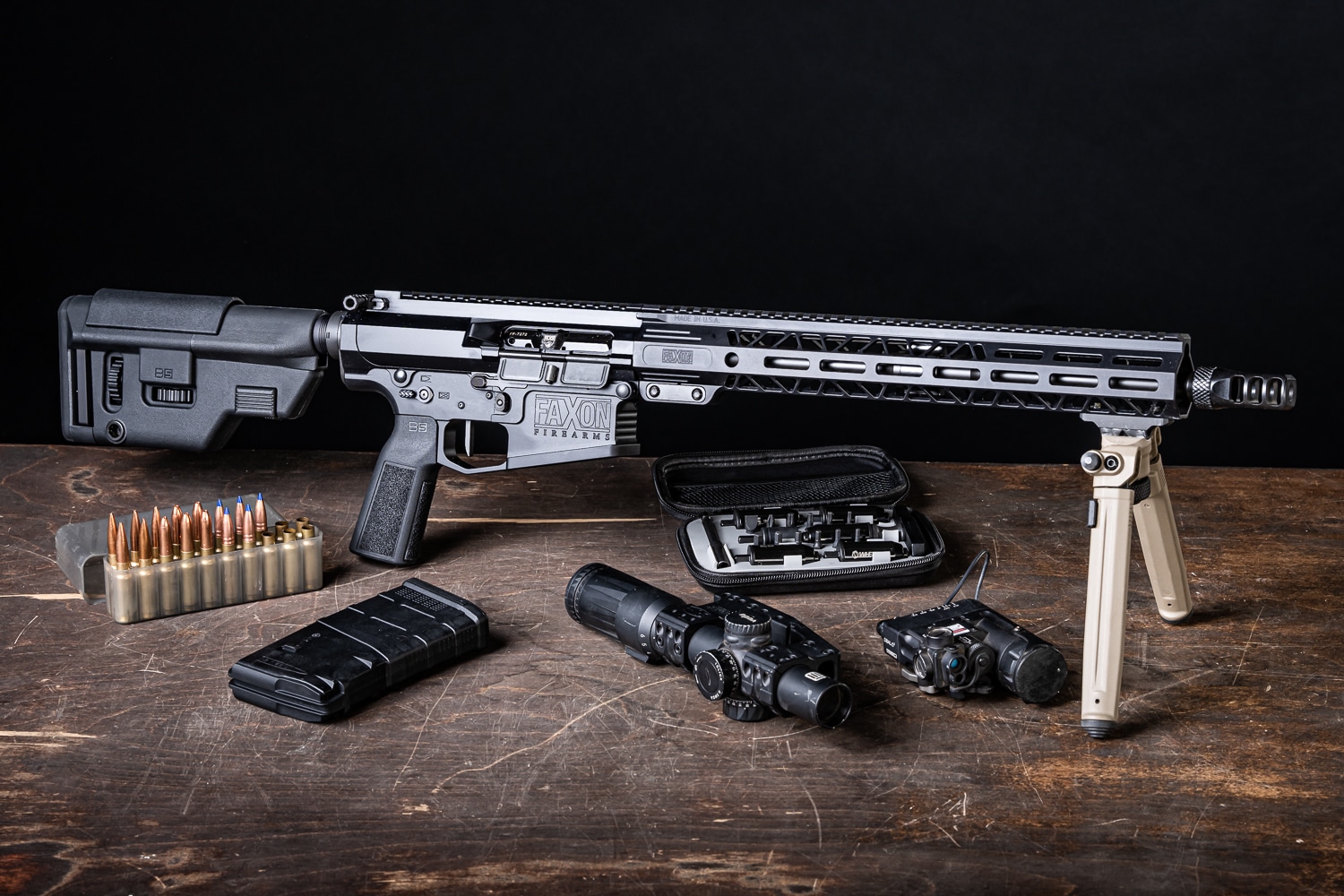 Faxon Firearms Sentinel AR10 Rifle Chambered in 8.6 Blackout