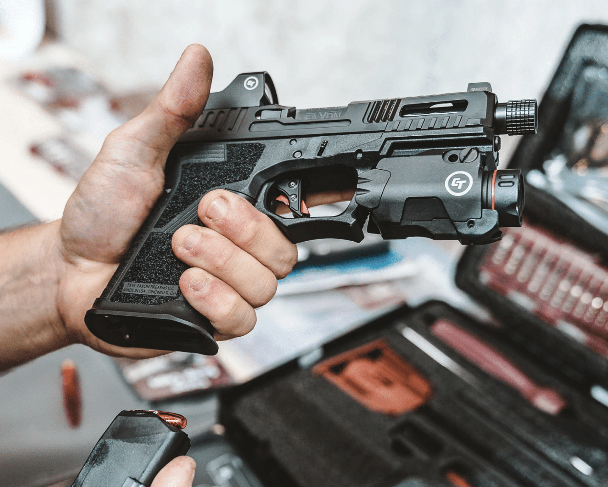 Crimson Trace CMR-204 Rail Master Pro Universal Green Laser Sight and Tactical Light