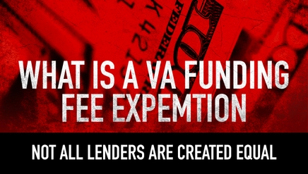 What is a VA Funding Fee Exemption