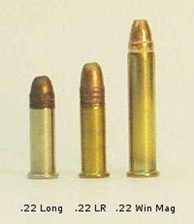 .22 Long, .22 LR, .22 Win Mag