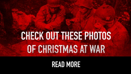Check Out These Photos of Christmas at War