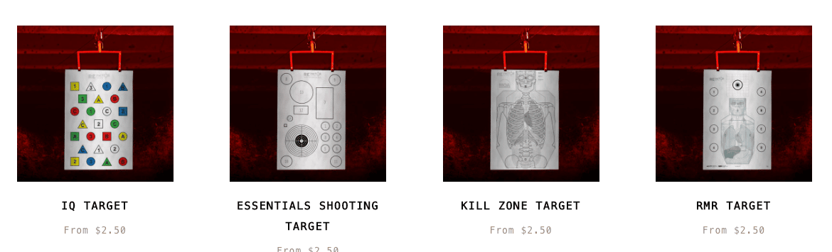 RE Factor Tactical shooting targets
