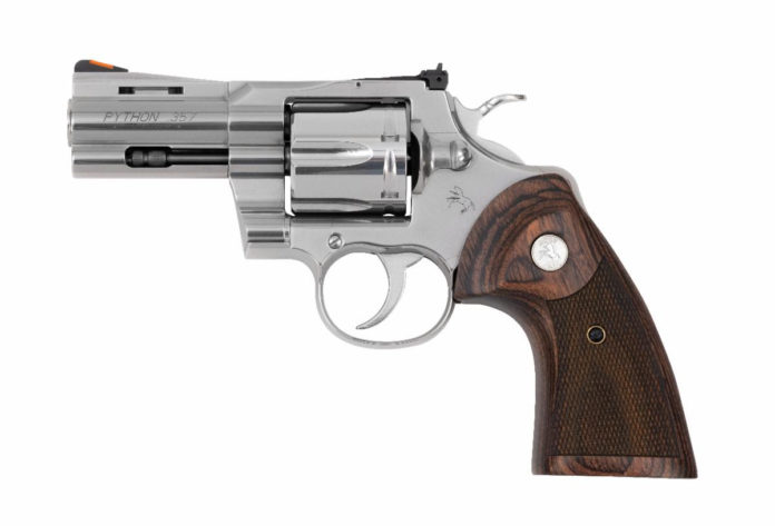 NEW Colt Python Revolver With a 3-Inch Barrel