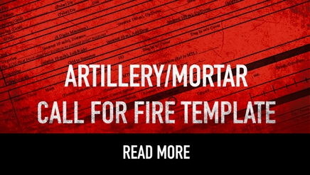 Artillery/Mortar Call for Fire Template