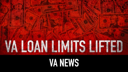 VA News: VA Loan Limits Lifted