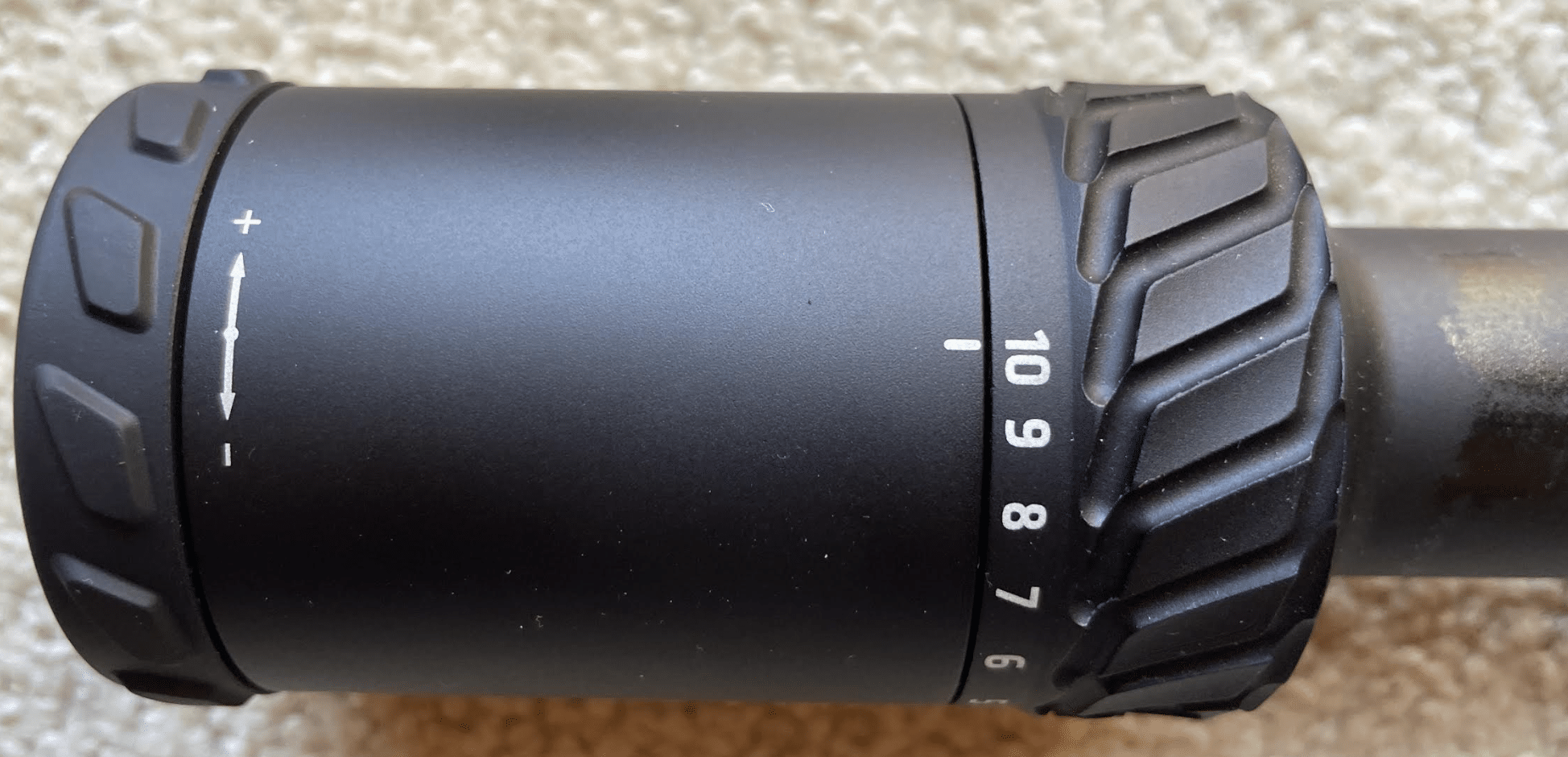 Brushline Pro Reticle Focus/Diopter Adjustment