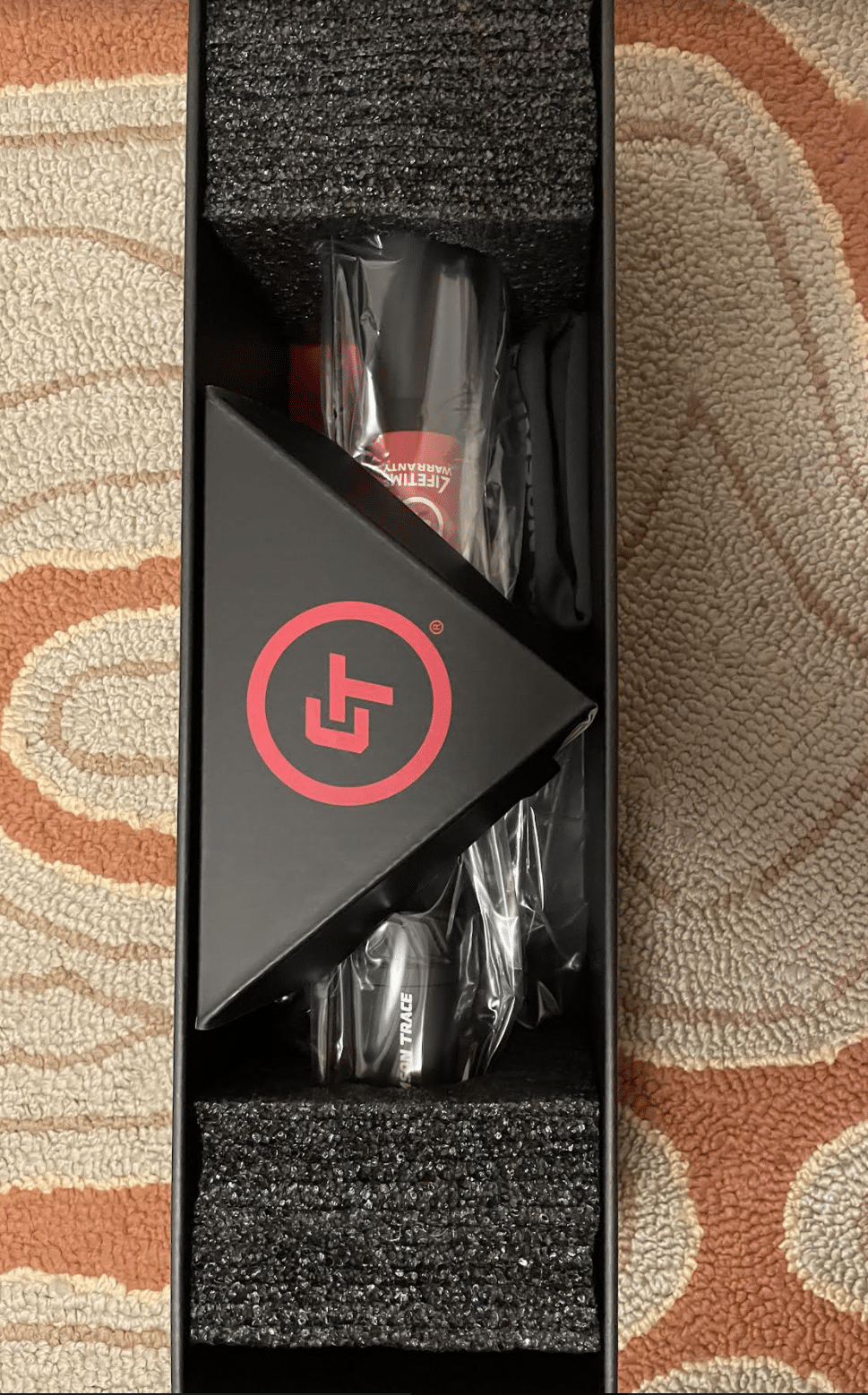 Crimson Trace Riflescope Plex 2.5-10x42mm top view