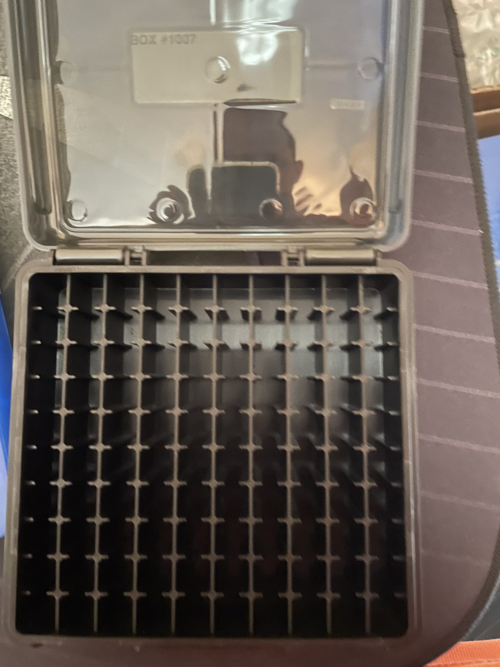 Frankford Arsenal Ammo Box lid open