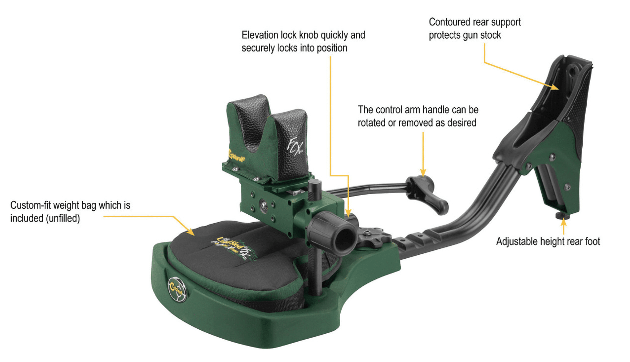 Caldwell Lead Sled FCX 