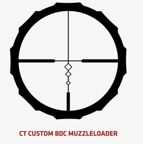 Brushline Pro BDC Reticle for Muzzleloader
