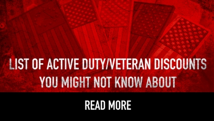 List of Active Duty/Veteran Discounts You Might Not Know About