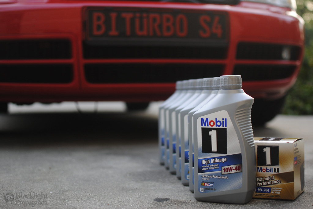 mobil 1 motor oil for your guns