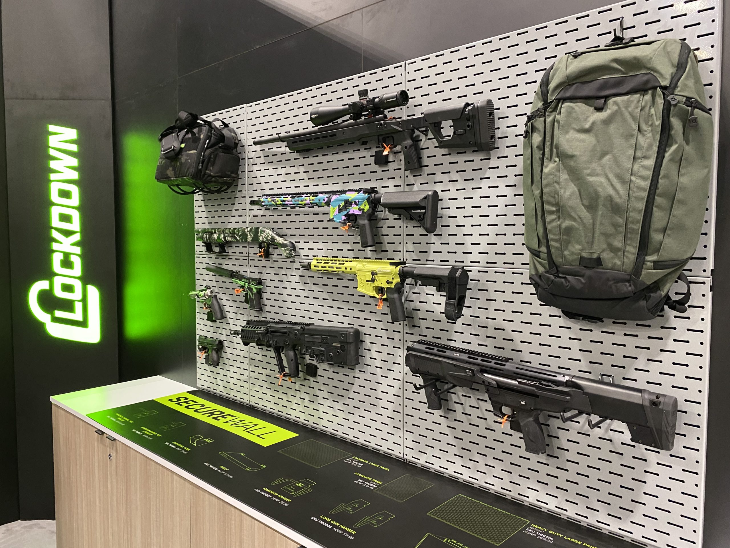 Lockdown SecureWall Panels: The Ultimate Customizable Gun St - Guns and Ammo