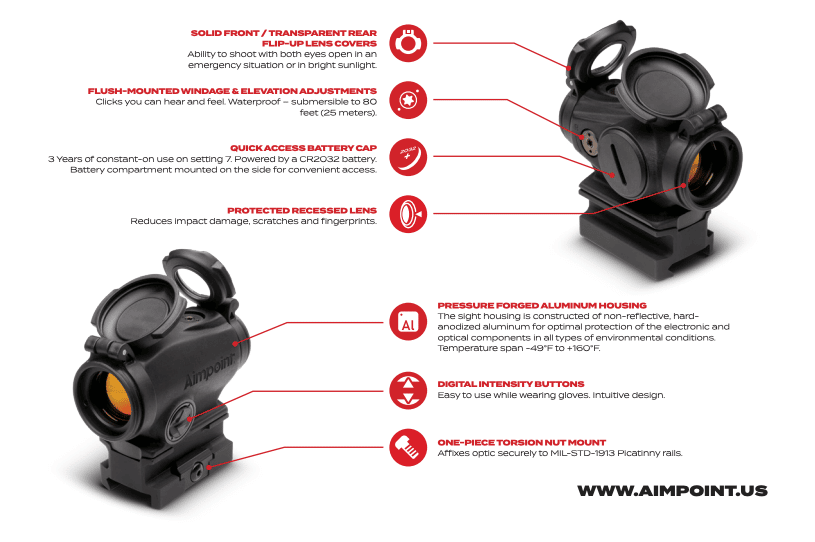 Aimpoint Duty RDS Now Available to Commercial Market