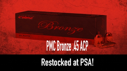 PMC Bronze .45 ACP | Restocked at PSA!