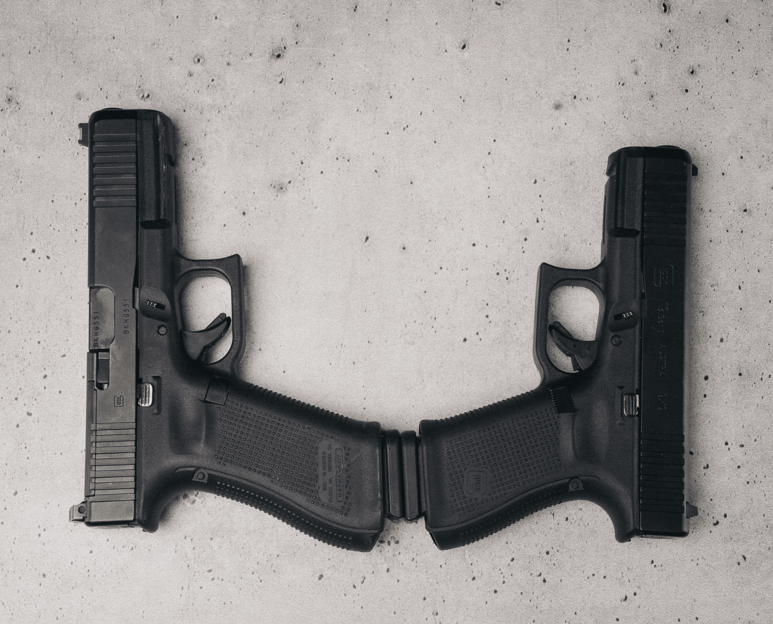 Glock 17 Gen 5 vs. Glock 19 Gen 5