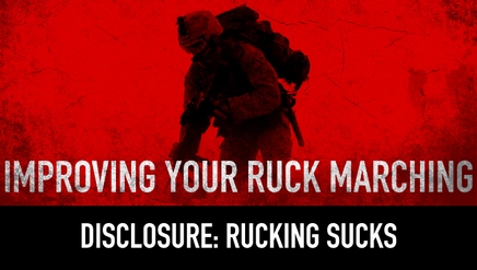 Tips For Improving Your Ruck Marching