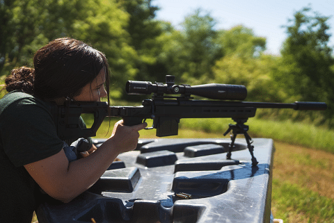 Caldwell XLA Bipod at Range 6"-9" Model