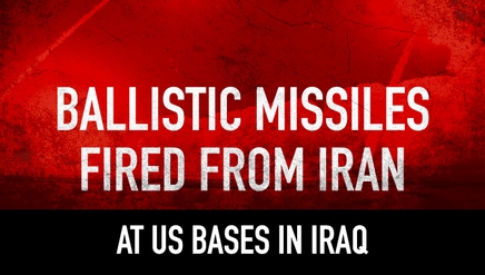 Ballistic Missiles Fired From Iran At US Bases In Iraq