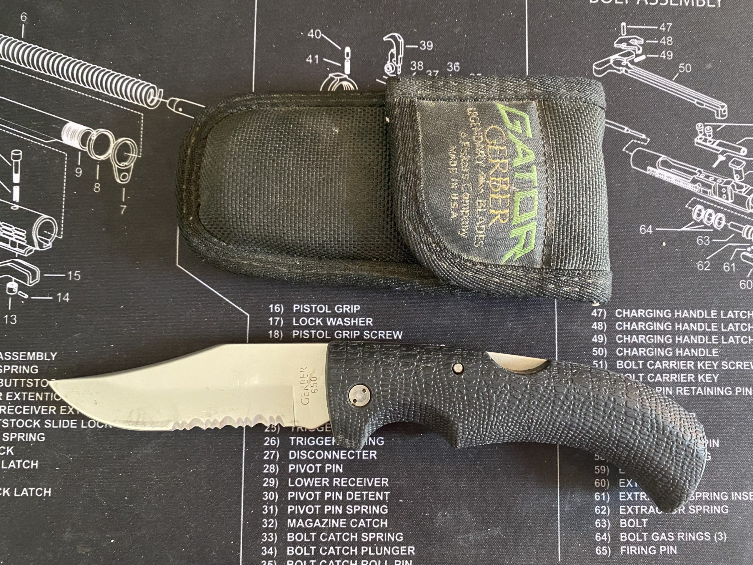 original gerber gator knife